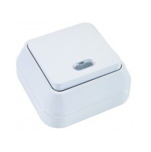 Lüliti 1-ne valgusega PIND valge