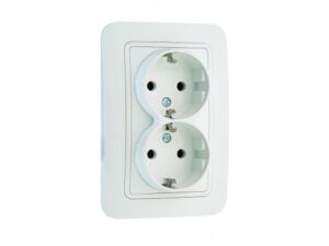 Pistikupesa 2-ne MAKEL Süvistatav