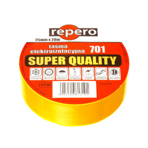 Isoleerteip 20m Eri värvid -18…+85°C Repero