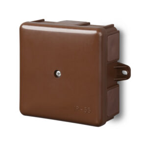 Harukarp IP55 90*90*40mm Niiskuskindel Pruun