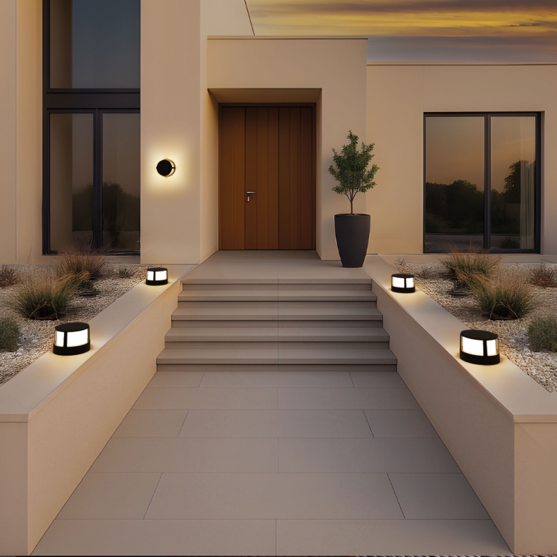 LED Seinavalgusti 10W CCT Ümmargune Võrega - Image 6